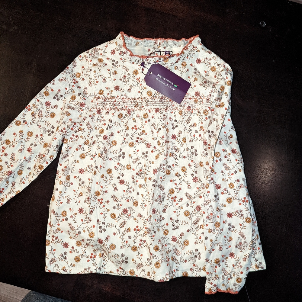 Sergeant Major dress floral print